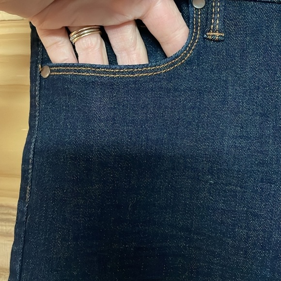 Banana Republic Premium Denim size 27 low-rise skinny dark wash jeans - Picture 3 of 11